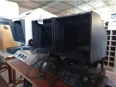 LOTE 441 - 03 EQUIPAMENTOS DE IMAGEM. (NO ESTADO) ATENÇÃO! FAZER A VISITAÇÃO ANTES DE ARREMATAR, NÃO SABEMOS SE FUNCIONA. LEILÃO NÃO TEM GARANTIA E NEM DEVOLUÇÃO, SUJEITO A POSSÍVEIS AVARIAS VISÍVEIS/OCULTAS E/OU AUSÊNCIA DE COMPONENTES.