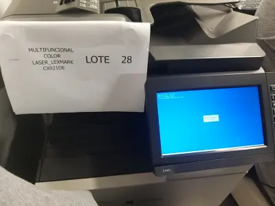 LOTE 028 - 02 MULTIFUNCIONAIS COLOR LASER_LEXMARK CX921. (NO ESTADO)