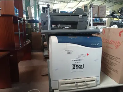 LOTE 292 - 03 IMPRESSORAS MARCAS E MODELOS DIVERSOS PARA RETIRADA DE PEÇAS. (NO ESTADO) ATENÇÃO! FAZER A VISITAÇÃO ANTES DE ARREMATAR, NÃO SABEMOS SE FUNCIONA. LEILÃO NÃO TEM GARANTIA E NEM DEVOLUÇÃO, SUJEITO A POSSÍVEIS AVARIAS VISÍVEIS/OCULTAS E/OU AUSÊNCIA DE COMPONENTES.