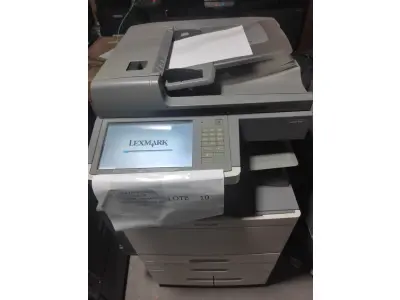 LOTE 010 - 02 MULTIFUNCIONAL COLOR LASER_LEXMARK X954DHE (RETIRADA DE PEÇAS)(NO ESTADO)