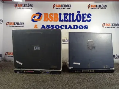 LOTE 037 - 02 NOTEBOOKS MARCAS E MODELOS DIVERSOS PARA RETIRADA DE PEÇAS. (NO ESTADO) ATENÇÃO! FAZER A VISITAÇÃO ANTES DE ARREMATAR, NÃO SABEMOS SE FUNCIONA. LEILÃO NÃO TEM GARANTIA E NEM DEVOLUÇÃO, SUJEITO A POSSÍVEIS AVARIAS VISÍVEIS/OCULTAS E/OU AUSÊNCIA DE COMPONENTES.