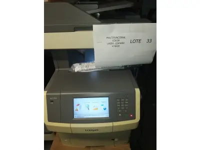 LOTE 033 - 01 MULTIFUNCIONAL COLOR LASER_LEXMARK X748DE. (NO ESTADO)