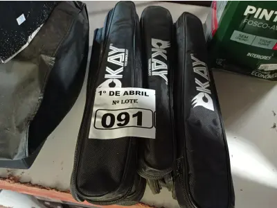 LOTE 091 - 10 DETECTORES DE METAIS. (NO ESTADO) ATENÇÃO! FAZER A VISITAÇÃO ANTES DE ARREMATAR, NÃO SABEMOS SE FUNCIONA. LEILÃO NÃO TEM GARANTIA E NEM DEVOLUÇÃO, SUJEITO A POSSÍVEIS AVARIAS VISÍVEIS/OCULTAS E/OU AUSÊNCIA DE COMPONENTES.
