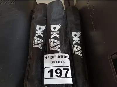 LOTE 197 - 10 DETECTORES DE METAIS. (NO ESTADO) ATENÇÃO! FAZER A VISITAÇÃO ANTES DE ARREMATAR, NÃO SABEMOS SE FUNCIONA. LEILÃO NÃO TEM GARANTIA E NEM DEVOLUÇÃO, SUJEITO A POSSÍVEIS AVARIAS VISÍVEIS/OCULTAS E/OU AUSÊNCIA DE COMPONENTES.