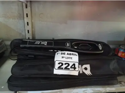 LOTE 224 - 10 DETECTORES DE METAIS. (NO ESTADO) ATENÇÃO! FAZER A VISITAÇÃO ANTES DE ARREMATAR, NÃO SABEMOS SE FUNCIONA. LEILÃO NÃO TEM GARANTIA E NEM DEVOLUÇÃO, SUJEITO A POSSÍVEIS AVARIAS VISÍVEIS/OCULTAS E/OU AUSÊNCIA DE COMPONENTES.