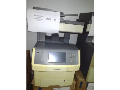 LOTE 044 - 01 MULTIFUNCIONAL COLOR LASER_LEXMARK X748DE. (NO ESTADO)