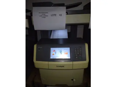 LOTE 043 - 01 MULTIFUNCIONAL COLOR LASER_LEXMARK X748DE. (NO ESTADO)