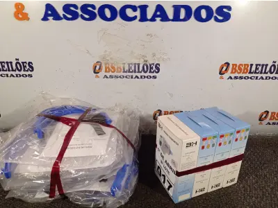 LOTE 017 - 10 MÁSCARAS DE PROTEÇÃO E 04 TERMÔMETROS DIGITAIS. (NO ESTADO) ATENÇÃO! FAZER A VISITAÇÃO ANTES DE ARREMATAR, NÃO SABEMOS SE FUNCIONA. LEILÃO NÃO TEM GARANTIA E NEM DEVOLUÇÃO, SUJEITO A POSSÍVEIS AVARIAS VISÍVEIS/OCULTAS E/OU AUSÊNCIA DE COMPONENTES.