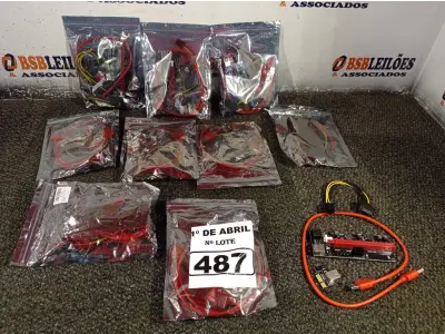 LOTE 487 - 01 LOTE COM VÁRIAS PLACAS PCI USB. (NO ESTADO) ATENÇÃO! FAZER A VISITAÇÃO ANTES DE ARREMATAR, NÃO SABEMOS SE FUNCIONA. LEILÃO NÃO TEM GARANTIA E NEM DEVOLUÇÃO, SUJEITO A POSSÍVEIS AVARIAS VISÍVEIS/OCULTAS E/OU AUSÊNCIA DE COMPONENTES.