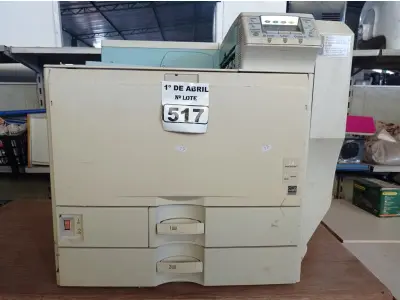 LOTE 517 - 01 IMPRESSORA MULTIFUNCIONAL PARA RETIRADA DE PEÇAS. (NO ESTADO) ATENÇÃO! FAZER A VISITAÇÃO ANTES DE ARREMATAR, NÃO SABEMOS SE FUNCIONA. LEILÃO NÃO TEM GARANTIA E NEM DEVOLUÇÃO, SUJEITO A POSSÍVEIS AVARIAS VISÍVEIS/OCULTAS E/OU AUSÊNCIA DE COMPONENTES.