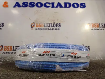 LOTE 394 - 01 ROLO DE CABO FLEXÍVEL 100M 10MM NA COR AZUL(NOVO). (NO ESTADO) ATENÇÃO! FAZER A VISITAÇÃO ANTES DE ARREMATAR, NÃO SABEMOS SE FUNCIONA. LEILÃO NÃO TEM GARANTIA E NEM DEVOLUÇÃO, SUJEITO A POSSÍVEIS AVARIAS VISÍVEIS/OCULTAS E/OU AUSÊNCIA DE COMPONENTES.