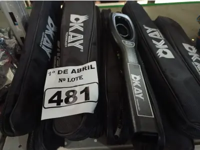 LOTE 481 - 10 DETECTORES DE METAIS. (NO ESTADO) ATENÇÃO! FAZER A VISITAÇÃO ANTES DE ARREMATAR, NÃO SABEMOS SE FUNCIONA. LEILÃO NÃO TEM GARANTIA E NEM DEVOLUÇÃO, SUJEITO A POSSÍVEIS AVARIAS VISÍVEIS/OCULTAS E/OU AUSÊNCIA DE COMPONENTES.