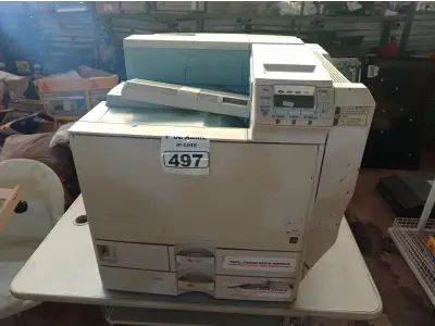 LOTE 497 - 01 IMPRESSORA MULTIFUNCIONAL PARA RETIRADA DE PEÇAS. (NO ESTADO) ATENÇÃO! FAZER A VISITAÇÃO ANTES DE ARREMATAR, NÃO SABEMOS SE FUNCIONA. LEILÃO NÃO TEM GARANTIA E NEM DEVOLUÇÃO, SUJEITO A POSSÍVEIS AVARIAS VISÍVEIS/OCULTAS E/OU AUSÊNCIA DE COMPONENTES.