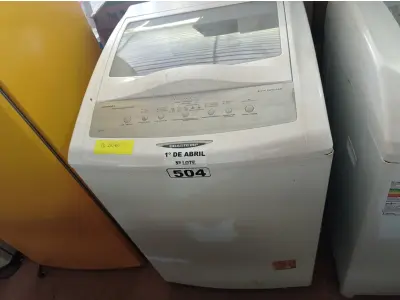 LOTE 504 - 01 LAVADORA AUTO AQUECIMENTO MARCA BRASTEMP 127V. (NO ESTADO) ATENÇÃO! FAZER A VISITAÇÃO ANTES DE ARREMATAR, NÃO SABEMOS SE FUNCIONA. LEILÃO NÃO TEM GARANTIA E NEM DEVOLUÇÃO, SUJEITO A POSSÍVEIS AVARIAS VISÍVEIS/OCULTAS E/OU AUSÊNCIA DE COMPONENTES.