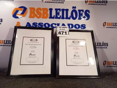 LOTE 471 - 02 QUADROS. (NO ESTADO) ATENÇÃO! FAZER A VISITAÇÃO ANTES DE ARREMATAR, NÃO SABEMOS SE FUNCIONA. LEILÃO NÃO TEM GARANTIA E NEM DEVOLUÇÃO, SUJEITO A POSSÍVEIS AVARIAS VISÍVEIS/OCULTAS E/OU AUSÊNCIA DE COMPONENTES.