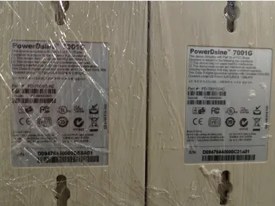 LOTE 390 - 10 POWER D SINE 7001G. (NO ESTADO) ATENÇÃO! FAZER A VISITAÇÃO ANTES DE ARREMATAR, NÃO SABEMOS SE FUNCIONA. LEILÃO NÃO TEM GARANTIA E NEM DEVOLUÇÃO, SUJEITO A POSSÍVEIS AVARIAS VISÍVEIS/OCULTAS E/OU AUSÊNCIA DE COMPONENTES.