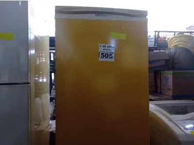 LOTE 505 - 01 GELADEIRA MARCA ELECTROLUX 220V. (NO ESTADO) ATENÇÃO! FAZER A VISITAÇÃO ANTES DE ARREMATAR, NÃO SABEMOS SE FUNCIONA. LEILÃO NÃO TEM GARANTIA E NEM DEVOLUÇÃO, SUJEITO A POSSÍVEIS AVARIAS VISÍVEIS/OCULTAS E/OU AUSÊNCIA DE COMPONENTES.