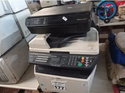 LOTE 177 - 03 IMPRESSORAS MARCAS E MODELOS DIVERSOS. (NO ESTADO) ATENÇÃO! FAZER A VISITAÇÃO ANTES DE ARREMATAR, NÃO SABEMOS SE FUNCIONA. LEILÃO NÃO TEM GARANTIA E NEM DEVOLUÇÃO, SUJEITO A POSSÍVEIS AVARIAS VISÍVEIS/OCULTAS E/OU AUSÊNCIA DE COMPONENTES.