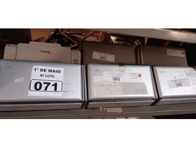 LOTE 071 - 06 SCANNER MARCAS E MODELOS DIVERSOS. (NO ESTADO) ATENÇÃO! FAZER A VISITAÇÃO ANTES DE ARREMATAR, NÃO SABEMOS SE FUNCIONA. LEILÃO NÃO TEM GARANTIA E NEM DEVOLUÇÃO, SUJEITO A POSSÍVEIS AVARIAS VISÍVEIS/OCULTAS E/OU AUSÊNCIA DE COMPONENTES.