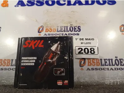 LOTE 208 - 01 PARAFUSADEIRA SKIL 3.6V BRCH 220V. (NOVA). (NO ESTADO)