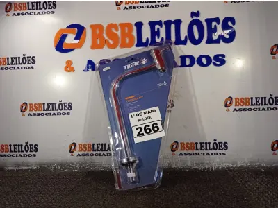 LOTE 266 - 01 TORNEIRA PARA LAVATÓRIO BANCA ALTA GIOIA CR DN15 TIGRE.  (NOVA) (NO ESTADO)