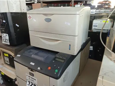 LOTE 128 - 03 IMPRESSORAS MARCAS E MODELOS DIVERSOS. (NO ESTADO) ATENÇÃO! FAZER A VISITAÇÃO ANTES DE ARREMATAR, NÃO SABEMOS SE FUNCIONA. LEILÃO NÃO TEM GARANTIA E NEM DEVOLUÇÃO, SUJEITO A POSSÍVEIS AVARIAS VISÍVEIS/OCULTAS E/OU AUSÊNCIA DE COMPONENTES.