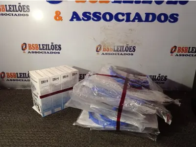 LOTE 313 - 10 MASCARAS DE PROTEÇÃO E 04 TERMÔMETROS DIGITAI. (NO ESTADO) ATENÇÃO! FAZER A VISITAÇÃO ANTES DE ARREMATAR, NÃO SABEMOS SE FUNCIONA. LEILÃO NÃO TEM GARANTIA E NEM DEVOLUÇÃO, SUJEITO A POSSÍVEIS AVARIAS VISÍVEIS/OCULTAS E/OU AUSÊNCIA DE COMPONENTES.