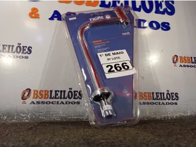 LOTE 266 - 01 TORNEIRA PARA LAVATÓRIO BANCA ALTA GIOIA CR DN15 TIGRE.  (NOVA) (NO ESTADO)