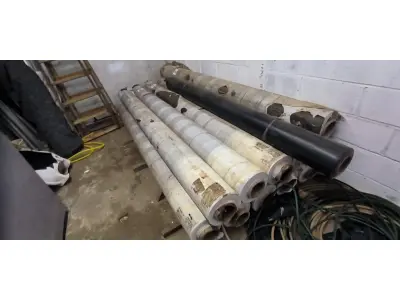 LOTE 123 - 02 ROLOS DE MANTAS REINFORCE MADE USA 3,00M X 10,00MPOLIOLEFINAS TERMOPLASTICA FLEXIVEL (NO ESTADO)