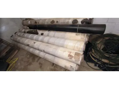 LOTE 120 - 02 ROLOS DE MANTAS REINFORCE MADE USA 3,00M X 10,00MPOLIOLEFINAS TERMOPLASTICA FLEXIVEL (NO ESTADO)