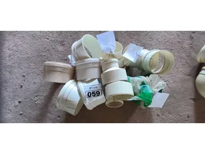 LOTE 059 - 01 LOTE COM CONEXÕES LUVAS DE REDUÇÃO 150 X 100 E TAMPÃO 150 (NO ESTADO)
