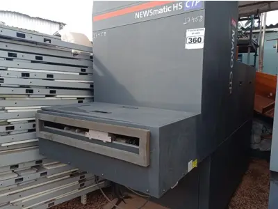 LOTE 360 - 01 MAQUINA GRÁFICA. (NO ESTADO) ATENÇÃO! FAZER A VISITAÇÃO ANTES DE ARREMATAR, NÃO SABEMOS SE FUNCIONA. LEILÃO NÃO TEM GARANTIA E NEM DEVOLUÇÃO, SUJEITO A POSSÍVEIS AVARIAS VISÍVEIS/OCULTAS E/OU AUSÊNCIA DE COMPONENTES.