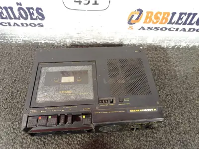 LOTE 491 - 01 GRAVADOR ANTIGO. (NO ESTADO) ATENÇÃO! FAZER A VISITAÇÃO ANTES DE ARREMATAR, NÃO SABEMOS SE FUNCIONA. LEILÃO NÃO TEM GARANTIA E NEM DEVOLUÇÃO, SUJEITO A POSSÍVEIS AVARIAS VISÍVEIS/OCULTAS E/OU AUSÊNCIA DE COMPONENTES.