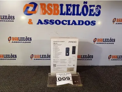LOTE 009 - 01 FECHADURA DIGITAL FDS-101 EP MARCA PADO. (NOVO). (NO ESTADO) ATENÇÃO! FAZER A VISITAÇÃO ANTES DE ARREMATAR, NÃO SABEMOS SE FUNCIONA. LEILÃO NÃO TEM GARANTIA E NEM DEVOLUÇÃO, SUJEITO A POSSÍVEIS AVARIAS VISÍVEIS/OCULTAS E/OU AUSÊNCIA DE COMPONENTES.