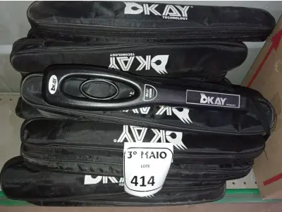 LOTE 414 - 20 DETECTORES DE METAL. (NO ESTADO) ATENÇÃO! FAZER A VISITAÇÃO ANTES DE ARREMATAR, NÃO SABEMOS SE FUNCIONA. LEILÃO NÃO TEM GARANTIA E NEM DEVOLUÇÃO, SUJEITO A POSSÍVEIS AVARIAS VISÍVEIS/OCULTAS E/OU AUSÊNCIA DE COMPONENTES.