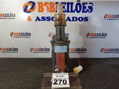 LOTE 270 - 01 MOTOR DE INDUÇÃO MONOFÁSICO DE GAIOLA. (NO ESTADO) ATENÇÃO! FAZER A VISITAÇÃO ANTES DE ARREMATAR, NÃO SABEMOS SE FUNCIONA. LEILÃO NÃO TEM GARANTIA E NEM DEVOLUÇÃO, SUJEITO A POSSÍVEIS AVARIAS VISÍVEIS/OCULTAS E/OU AUSÊNCIA DE COMPONENTES.