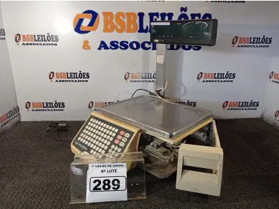 LOTE 289 - 01 BALANÇA COM CAPACIDADE MÁXIMA DE 15 KG MARCA FILIZOLA. (NO ESTADO) ATENÇÃO! FAZER A VISITAÇÃO ANTES DE ARREMATAR, NÃO SABEMOS SE FUNCIONA. LEILÃO NÃO TEM GARANTIA E NEM DEVOLUÇÃO, SUJEITO A POSSÍVEIS AVARIAS VISÍVEIS/OCULTAS E/OU AUSÊNCIA DE COMPONENTES.