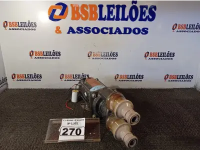 LOTE 270 - 01 MOTOR DE INDUÇÃO MONOFÁSICO DE GAIOLA. (NO ESTADO) ATENÇÃO! FAZER A VISITAÇÃO ANTES DE ARREMATAR, NÃO SABEMOS SE FUNCIONA. LEILÃO NÃO TEM GARANTIA E NEM DEVOLUÇÃO, SUJEITO A POSSÍVEIS AVARIAS VISÍVEIS/OCULTAS E/OU AUSÊNCIA DE COMPONENTES.