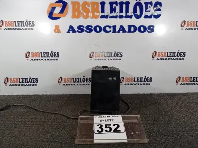LOTE 352 - 01 ESTABILIZADOR DE 600VA MARCA ENERMAX. (NO ESTADO) ATENÇÃO! FAZER A VISITAÇÃO ANTES DE ARREMATAR, NÃO SABEMOS SE FUNCIONA. LEILÃO NÃO TEM GARANTIA E NEM DEVOLUÇÃO, SUJEITO A POSSÍVEIS AVARIAS VISÍVEIS/OCULTAS E/OU AUSÊNCIA DE COMPONENTES.