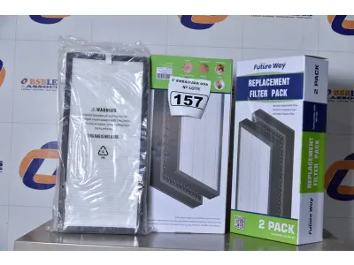 LOTE 157 - 02 CAIXAS COM 02 FILTROS CADA PARA AR-CONDICIONADO COMPATIBLE WITH MA-40. (FILTERS 2 PACKS.) (NO ESTADO)0000021