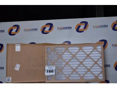 LOTE 160 - 01 CAIXA COM 12 UNIDADES DE FILTRO PARA AR-CONDICIONADO 20X22X1 6GKL9. (NO ESTADO)0000018