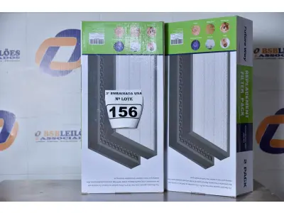 LOTE 156 - 02 CAIXAS COM 02 FILTROS CADA PARA AR-CONDICIONADO COMPATIBLE WITH MA-40. (FILTERS 2 PACKS.) (NO ESTADO)0000021