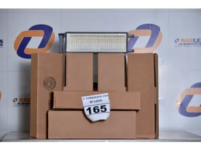 LOTE 165 - 06 CAIXINHAS COM 01 FILTRO CADA WASHABLE HEPA FILTER.  (6 A/C FILTERS 6 PAC. (NO ESTADO)0000022