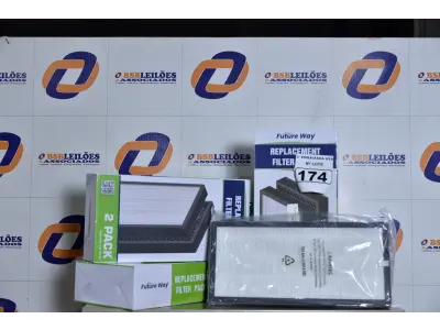 LOTE 174 - 02 CAIXAS COM 02 FILTROS CADA PARA AR-CONDICIONADO COMPATIBLE WITH MA-40. (FILTERS 2 PACKS.) (NO ESTADO)0000021
