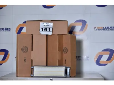 LOTE 161 - 06 CAIXINHAS COM 01 FILTRO CADA WASHABLE HEPA FILTER.  (6 A/C FILTERS 6 PAC. (NO ESTADO)0000022