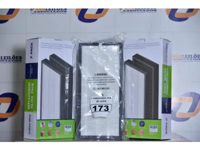 LOTE 173 - 02 CAIXAS COM 02 FILTROS CADA PARA AR-CONDICIONADO COMPATIBLE WITH MA-40. (FILTERS 2 PACKS.) (NO ESTADO)0000021
