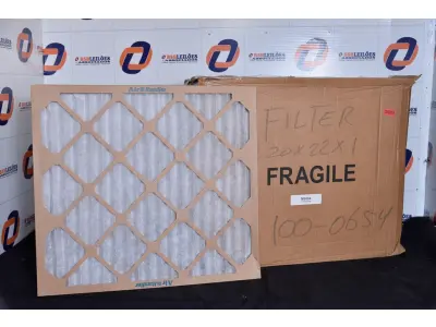 LOTE 118 - 01 CAIXA COM 12 UNIDADES DE FILTRO PARA AR-CONDICIONADO 20X22X1 6GKL9. (NO ESTADO)0000018