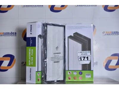 LOTE 171 - 02 CAIXAS COM 02 FILTROS CADA PARA AR-CONDICIONADO COMPATIBLE WITH MA-40. (FILTERS 2 PACKS.) (NO ESTADO)0000021