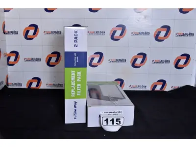 LOTE 115 - 02 CAIXAS COM 02 FILTROS CADA PARA AR-CONDICIONADO COMPATIBLE WITH MA-40. (FILTERS 2 PACKS.) (NO ESTADO)0000021
