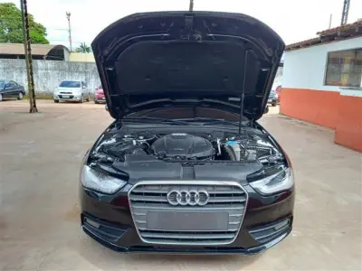 LOTE 457 - 01 AUDI A4 AVANT TURBO TIP./MULTITRONIC, GASOLINA , ANO 2015, COR PRETA (NO ESTADO) (RETIRADA EM GOIÂNIA - GO)